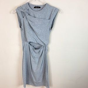 Blue Blush Grey Dress
